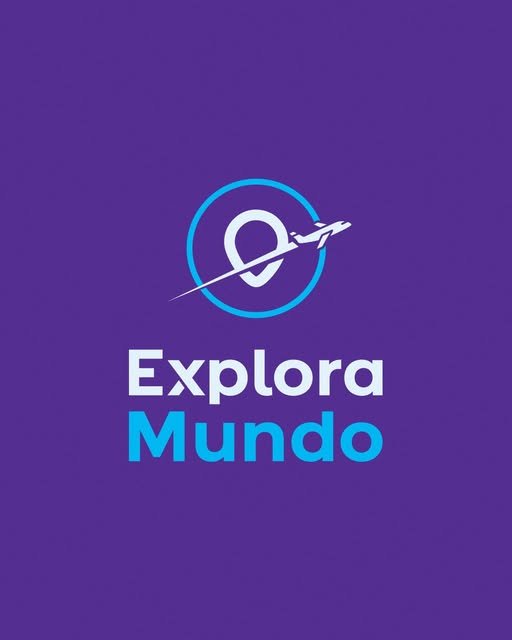 Identidade visual da Explora Mundo publicada no Instagram da Dringofy